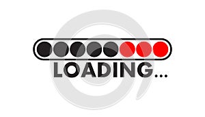 Website information loading frame icon