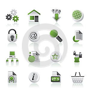 Website and internet icons