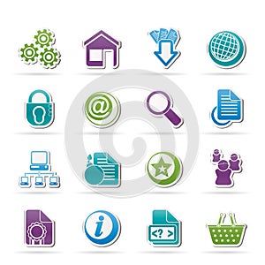 Website and internet icons