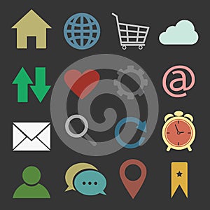 Website and Internet Icons