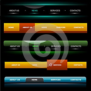 Website navigation templates 4
