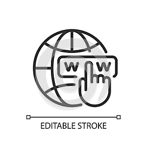 Website pixel perfect linear icon