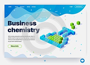 Website providing the service of business chemistry