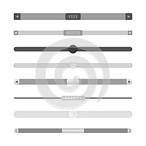 Website scrollbars set
