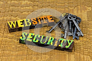 Website security internet protection secure protect network information lock
