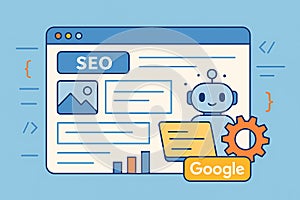 Website SEO markup for Google optimization, AI generated