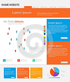 Website template