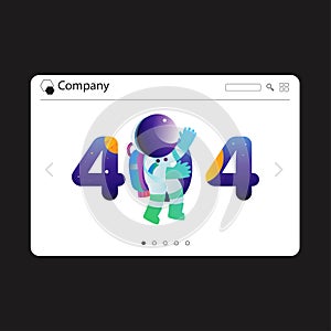 Website template vector design, Website background design