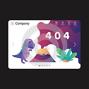 Website template vector design, Website background design