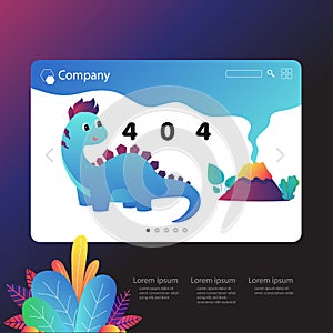 Website template vector design, Website background design