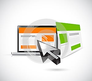 Website templates and computer