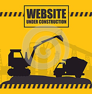 website under construction design