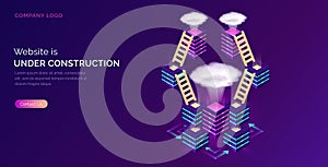 Website under construction, maintenance work error