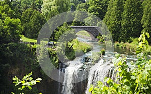 Webster's Falls in Hamilton. Ontario, Canada.