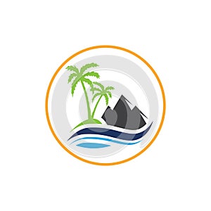 Websummer travel logo icon vector template, Vector logo design templates for airlines, airplane tickets, travel agencies