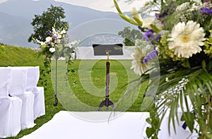 Wedding altar