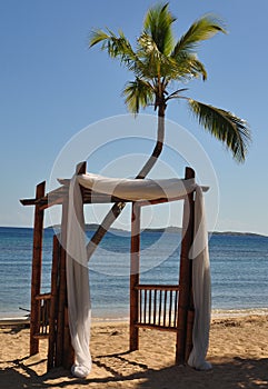 Wedding Arbor in the Caribbean