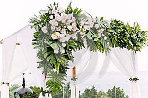 Wedding Arch Decoration, Flower, Floral, Wedding venue