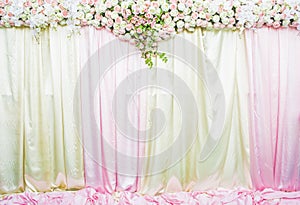 Wedding backdrop