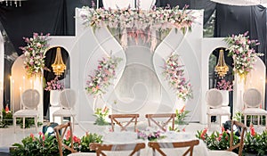 wedding backdrop display