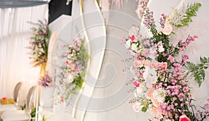 wedding backdrop display