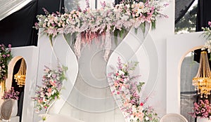 wedding backdrop display