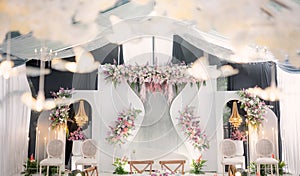 wedding backdrop display