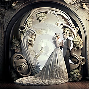 Wedding Backdrop Wallpaper