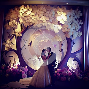 Wedding Backdrop Wallpaper