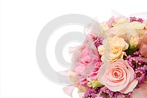 Wedding background decoration