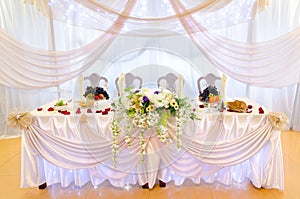 Boda banquete mesa 