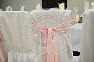 Wedding banquet table setting