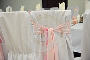 Wedding banquet table setting