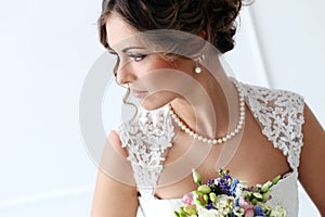 Wedding. Beautiful bride