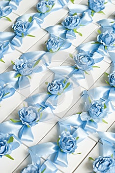 Wedding bonbonniere..Candy-box, present box.Wedding gift for guest