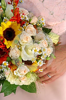 Wedding bouquet photo