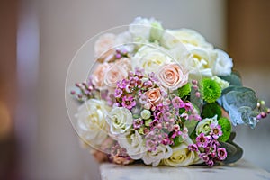 Wedding bouquet.