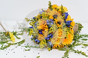 Wedding bouquet photo