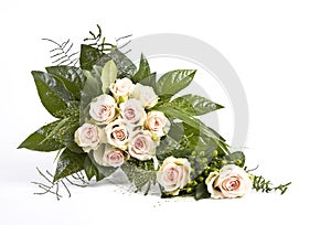 Wedding bouquet and corsage