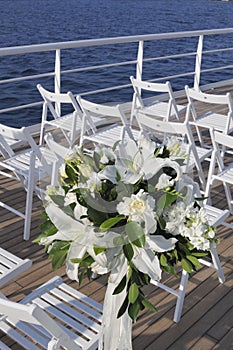 Wedding Bouquet on Cruise Ship