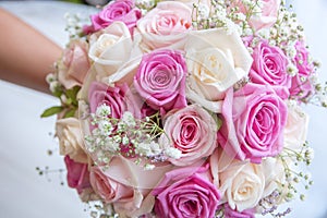 Wedding bouquet floral photo