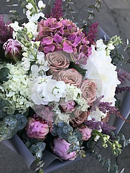 Wedding bouquet flowers