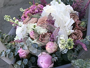 Wedding bouquet flowers