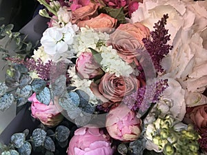 Wedding bouquet flowers