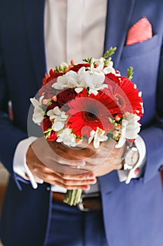 Wedding bouquet photo