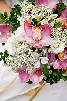 Wedding Bouquet of orchids