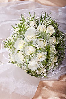 Wedding bridal bouquet