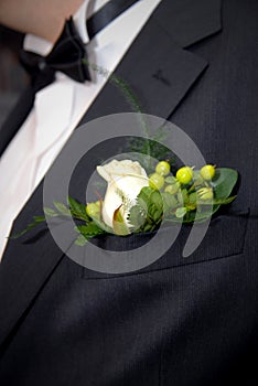 Wedding buttonhole