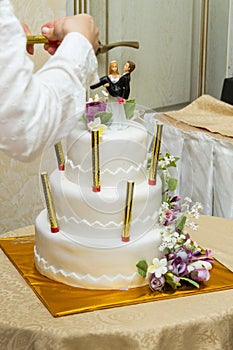 Wedding cake.