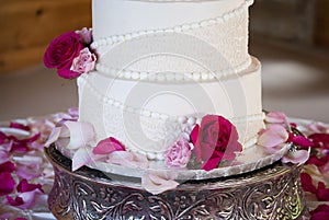 Wedding Cake Close Up